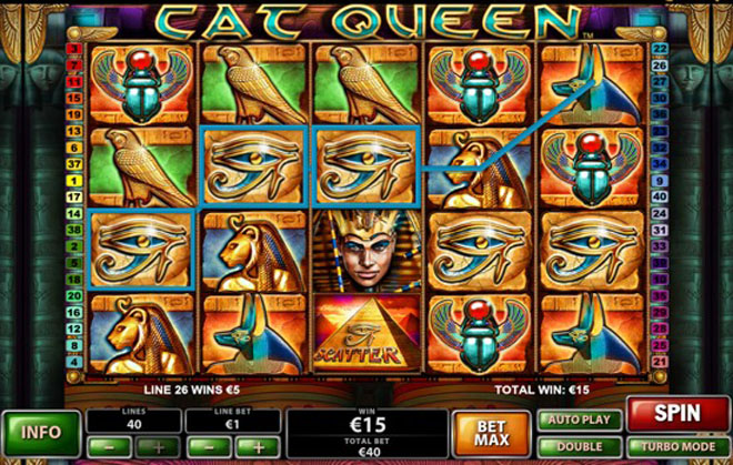 slot machine cat queen