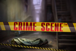 slot machine crime scene