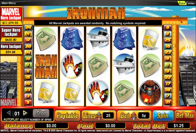 slot online gratis ironman