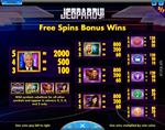 paytable slot jeopardy