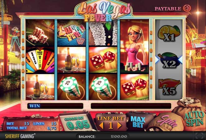 slot machine gratis las vegas fever